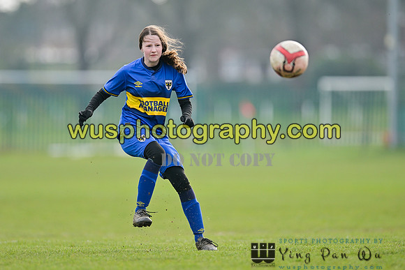 20240309-144723H Welling United Academy Girls U15 v AFC Wimbledon Girls U15