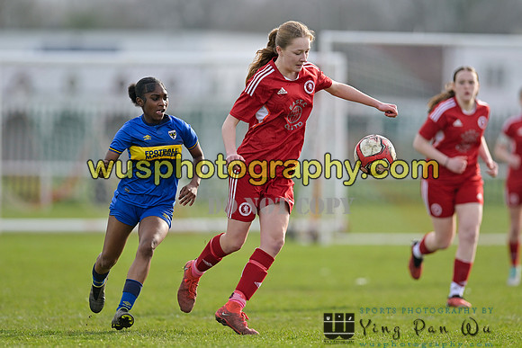 20240309-150454 Welling United Academy Girls U15 v AFC Wimbledon Girls U15