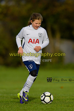 20171028-100827 Tottenham Hotspur Girls U11 v St Albans City Youth Girls U11 South