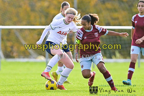 20221119-103655 Tottenham Hotspur Women FC Academy U15 v West Ham United Academy Girls U15