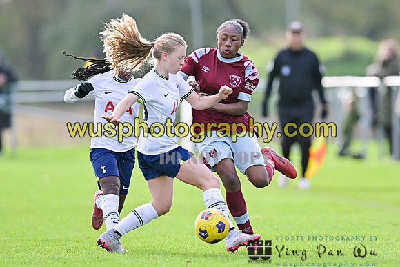 20221119-105850D Tottenham Hotspur Women FC Academy U15 v West Ham United Academy Girls U15