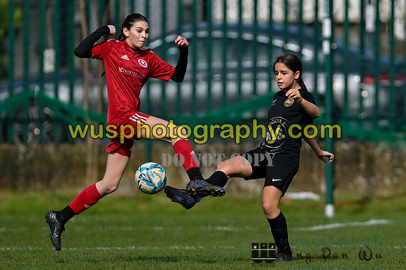 20240309-121449 Welling United Academy Girls U14 v New Level Soccer Academy Girls U14