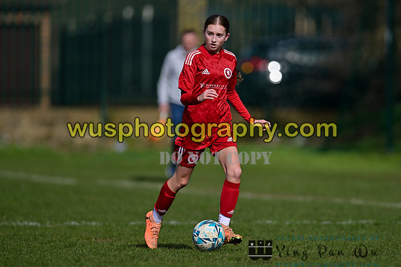 20240309-121642B Welling United Academy Girls U14 v New Level Soccer Academy Girls U14