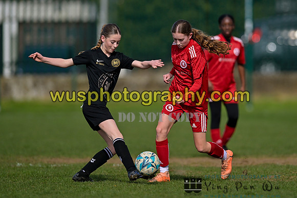 20240309-121941C Welling United Academy Girls U14 v New Level Soccer Academy Girls U14