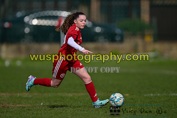 20240309-122009B Welling United Academy Girls U14 v New Level Soccer Academy Girls U14