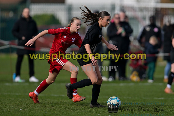 20240309-122432 Welling United Academy Girls U14 v New Level Soccer Academy Girls U14