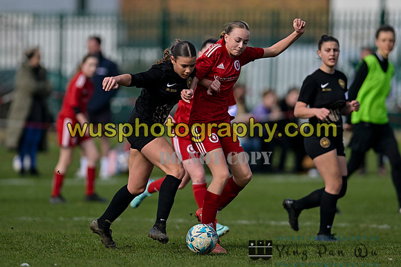 20240309-122433A Welling United Academy Girls U14 v New Level Soccer Academy Girls U14