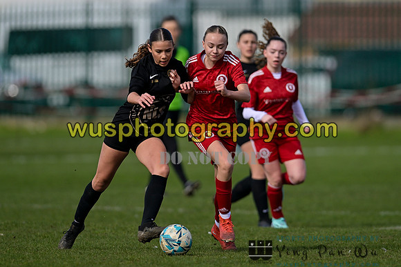 20240309-122434A Welling United Academy Girls U14 v New Level Soccer Academy Girls U14