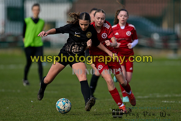20240309-122435C Welling United Academy Girls U14 v New Level Soccer Academy Girls U14
