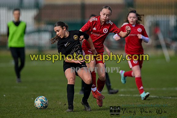 20240309-122436 Welling United Academy Girls U14 v New Level Soccer Academy Girls U14