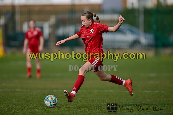 20240309-122449A Welling United Academy Girls U14 v New Level Soccer Academy Girls U14