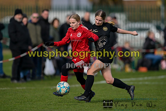 20240309-123322D Welling United Academy Girls U14 v New Level Soccer Academy Girls U14
