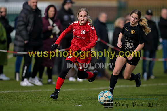 20240309-123323C Welling United Academy Girls U14 v New Level Soccer Academy Girls U14