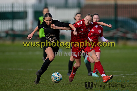 20240309-122435A Welling United Academy Girls U14 v New Level Soccer Academy Girls U14