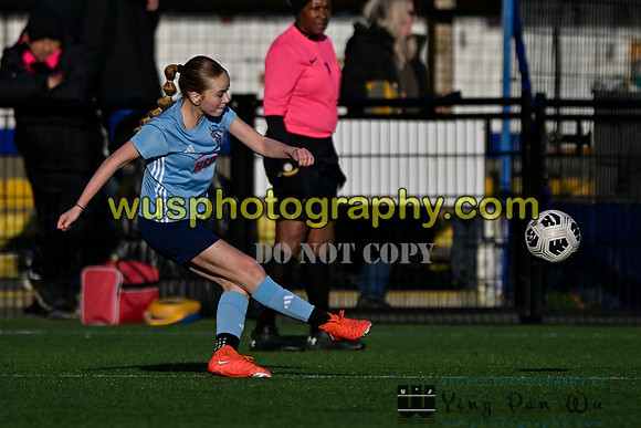 20250316-163545 Cray Wanderers Youth FC Girls U15 v Hashtag United Girls U15