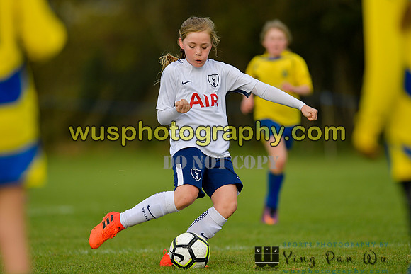 20171028-105223-3 Tottenham Hotspur Girls U11 v St Albans City Youth Girls U11 South