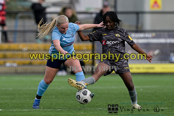 20250316-154014 Cray Wanderers Youth FC Girls U15 v Hashtag United Girls U15