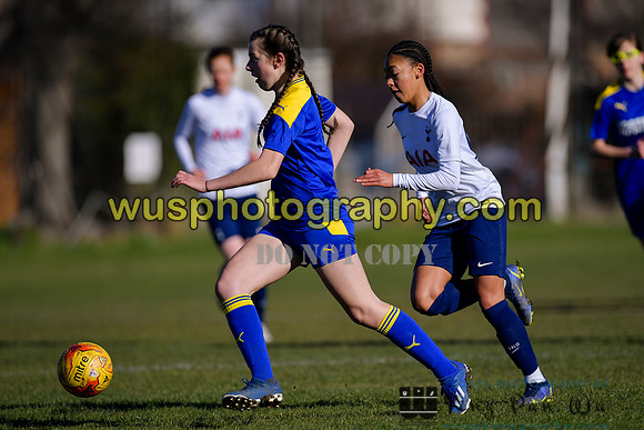 20220227-101253A AFC Wimbledon Girls U16 v Tottenham Hotspur Women FC JTP U16