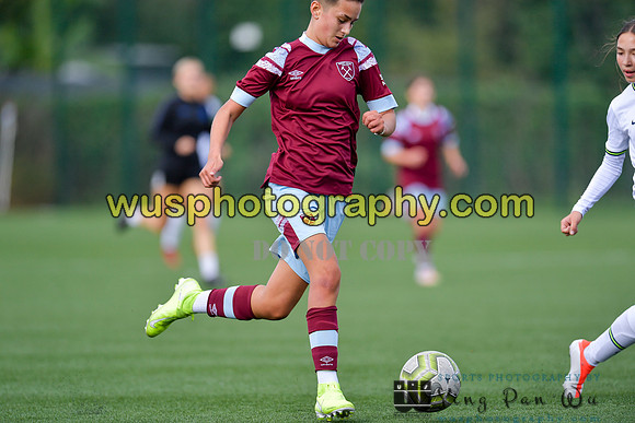 20220924-104130A West Ham United Academy Girls U15 v Tottenham Hotspur Women FC Academy U15