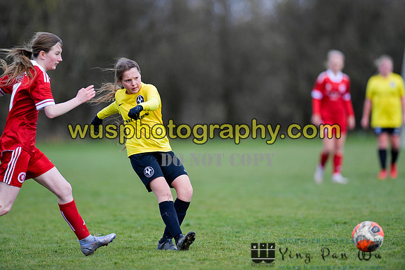 20220312-125050D Watford Ladies FC U14 Warriors v Welling United Girls U14