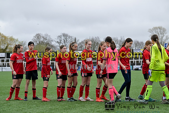 20240317-115652 Charlton Athletic Academy Girls U13 v Hinton & Finchley Girls U13