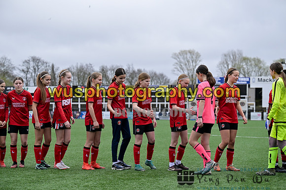 20240317-115651 Charlton Athletic Academy Girls U13 v Hinton & Finchley Girls U13