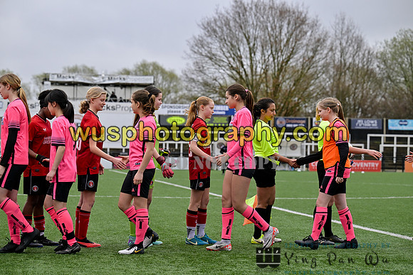 20240317-115656A Charlton Athletic Academy Girls U13 v Hinton & Finchley Girls U13
