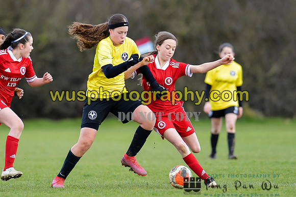 20220312-125436A Watford Ladies FC U14 Warriors v Welling United Girls U14