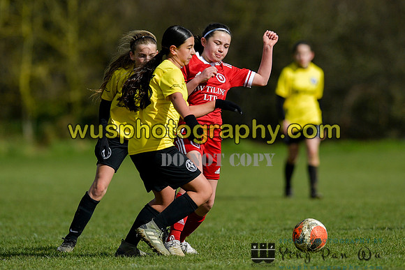 20220312-130323A Watford Ladies FC U14 Warriors v Welling United Girls U14