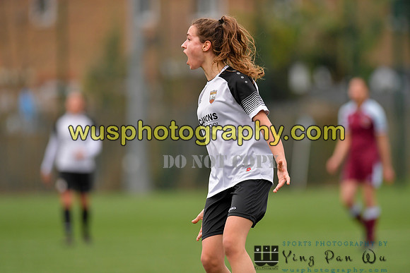20211211-120229 West Ham United Academy Girls U16 v London Bees Academy U16