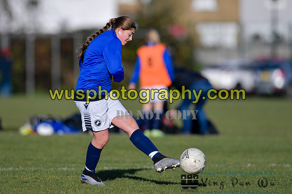 20211204-102452 Millwall Lionesses U16 v London Bees Academy U16