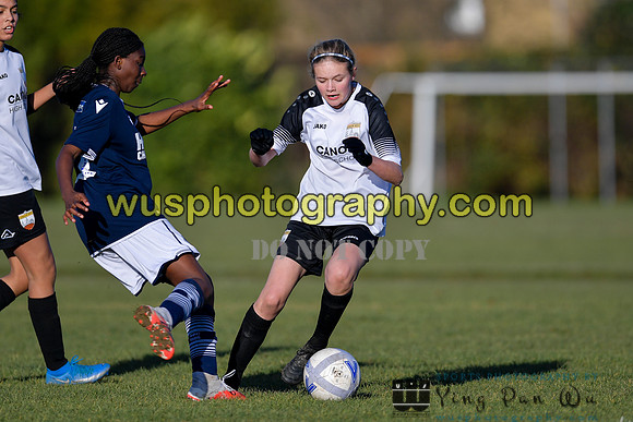 20211204-104108A Millwall Lionesses U16 v London Bees Academy U16