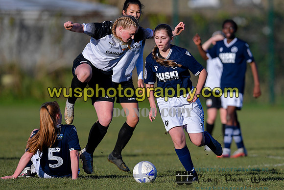20211204-104437 Millwall Lionesses U16 v London Bees Academy U16