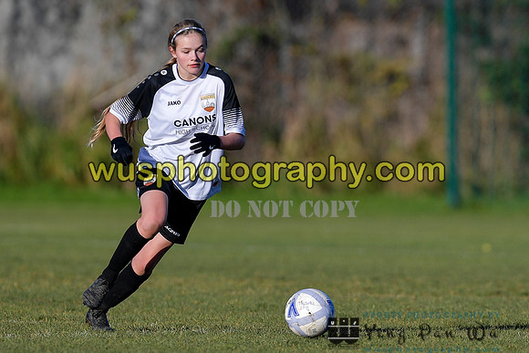 20211204-104523A Millwall Lionesses U16 v London Bees Academy U16