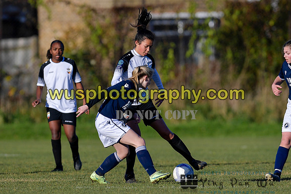 20211204-104648 Millwall Lionesses U16 v London Bees Academy U16