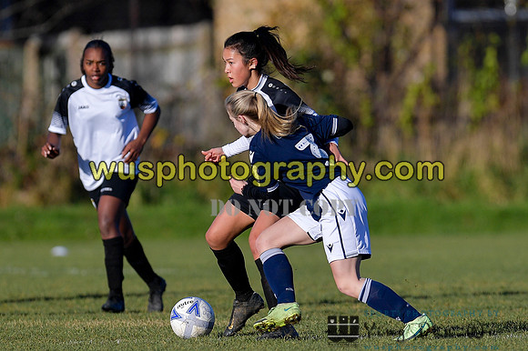 20211204-104649 Millwall Lionesses U16 v London Bees Academy U16