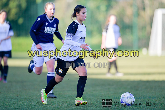 20211204-104803A Millwall Lionesses U16 v London Bees Academy U16