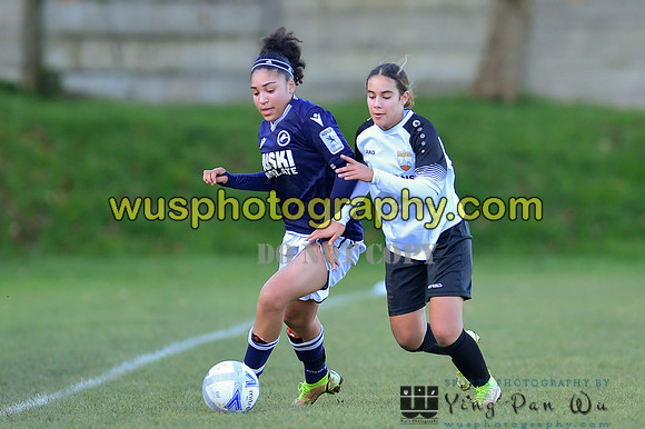 20211204-105013 Millwall Lionesses U16 v London Bees Academy U16