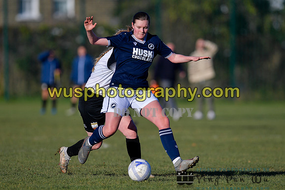 20211204-105529B Millwall Lionesses U16 v London Bees Academy U16