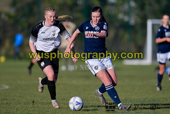 20211204-105530 Millwall Lionesses U16 v London Bees Academy U16