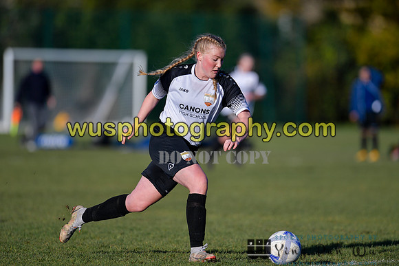 20211204-105532C Millwall Lionesses U16 v London Bees Academy U16