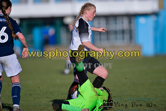 20211204-105536B Millwall Lionesses U16 v London Bees Academy U16