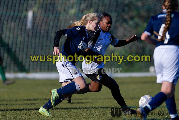20211204-105959 Millwall Lionesses U16 v London Bees Academy U16