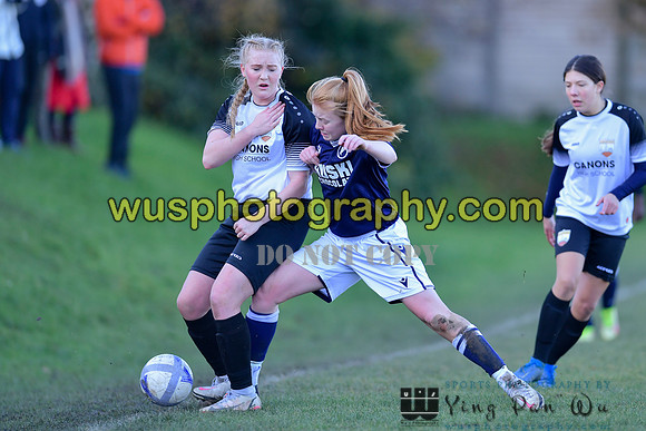 20211204-110246 Millwall Lionesses U16 v London Bees Academy U16