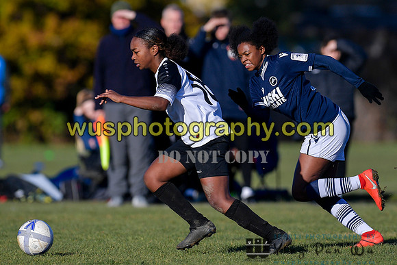 20211204-110400 Millwall Lionesses U16 v London Bees Academy U16