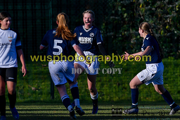 20211204-111401B Millwall Lionesses U16 v London Bees Academy U16