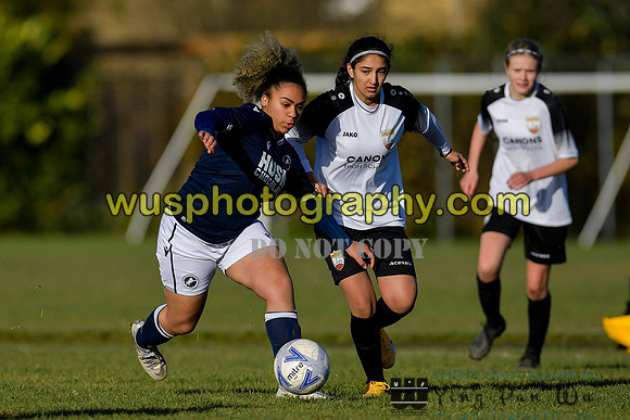20211204-112455A Millwall Lionesses U16 v London Bees Academy U16