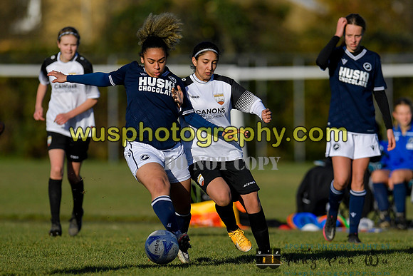 20211204-112456 Millwall Lionesses U16 v London Bees Academy U16