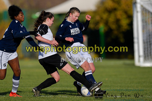 20211204-113734 Millwall Lionesses U16 v London Bees Academy U16