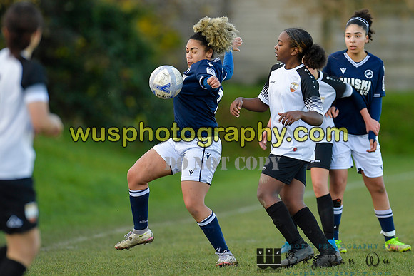 20211204-113835 Millwall Lionesses U16 v London Bees Academy U16